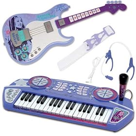 Hannah Montana Keyboard and Guitar Set by Disney