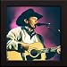 George Strait Custom Framed 12x12 Color Photo