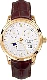 Glashutte Original Senator Calendar Mens Rose Gold Automatic Watch 100-06-11-01-04