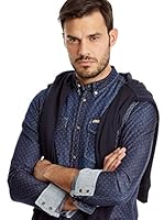 Pepe Jeans London Camisa Hombre Moguy (Azul Oscuro)