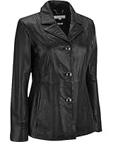 Wilsons Leather Womens Three Button Blazer W/Thinsulate