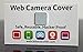 Webcam Cover 1PK - NanoTech Adhesive Web Camera Protector For Laptop, Smart Phone, Tablet, Desktop Computers - Protect Your Privacy & Security - Strong Adhesive Gentle on Your Devices (SILVER)