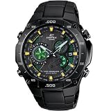 Casio - Quartz Edifice Multiband 6 Solar Atomic Black Dial Men's Watch - EQW-M1100DC-1A2 ~ Casio