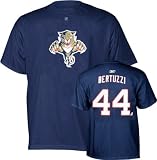 Todd Bertuzzi Florida Panthers Navy Name and Number T-Shirt