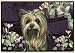 Spring Time Yorkies Doormat Fiddlers Elbow Bathmat Rug