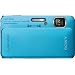 Sony DSC-TX10L Digitalkamera (16 Megapixel, 4-fach opt. Zoom, wasserdicht bis 4m,Full HD Video, 7,6 cm (3 Zoll) Display) blau