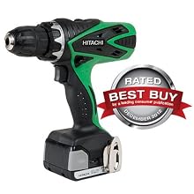 Hitachi DS14DSFL 14.4-Volts Lithium-Ion 1.5 Amp Cordless Drill Driver