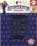 Detroit Tigers Old English D in Blue MLB Baseball Logo Patch