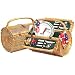 Picnic Time Barrel Willow Basket for 2