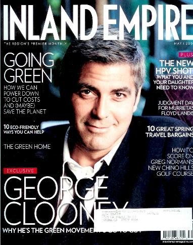 Inland Empire Magazine - May 2007: George Clooney Cover