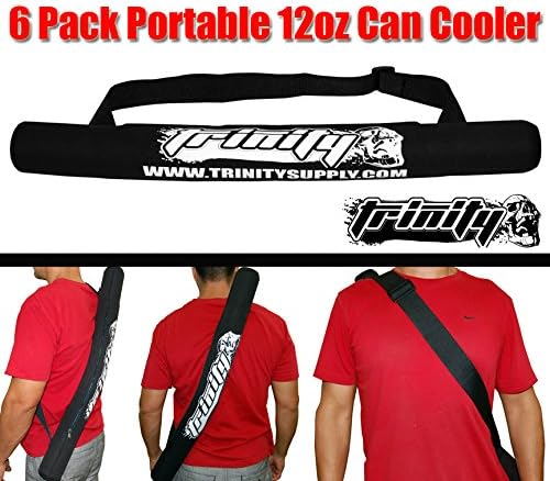 Trinity Portable Storage Tube and Cooler (6-can), 12oz CAN Cooler, 6pack Cooler, Portable Can Cooler, Fast Shipping