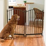 Cottage Wrought-Iron Dog Gate / Medium