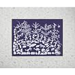 World Art from Warli Tribe of India 12.5 x 10 inches
