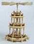 3 Tier Natural Nativity German Christmas Pyramid