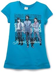 Disney Jonas Brothers Girls 7-16 Short Sleeve Tee