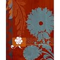 Floral Patterned Collage 1 24x30"