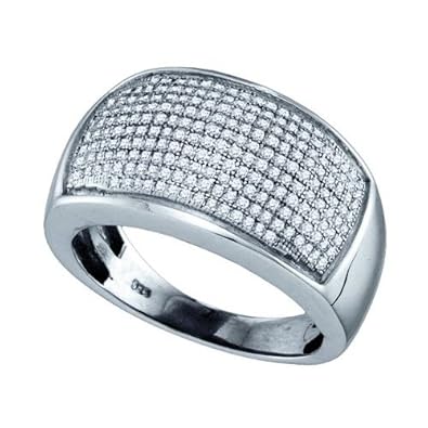Cheap Girls Jewelry 0.57CTW DIAMOND MICRO PAVE RING For Sale