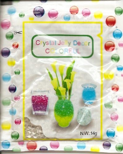 Crystal Jelly Decor Beads: Cleay Home Decor