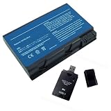 Replacement Battery for Acer Aspire 5610 5611 5612 5630 5632 5633 5634 5650 5680 5683 5684 series Fit BATBL50L6 LC.BTP01.017 Laptop With AGPtek USB2.0 All-In-One Card Reader