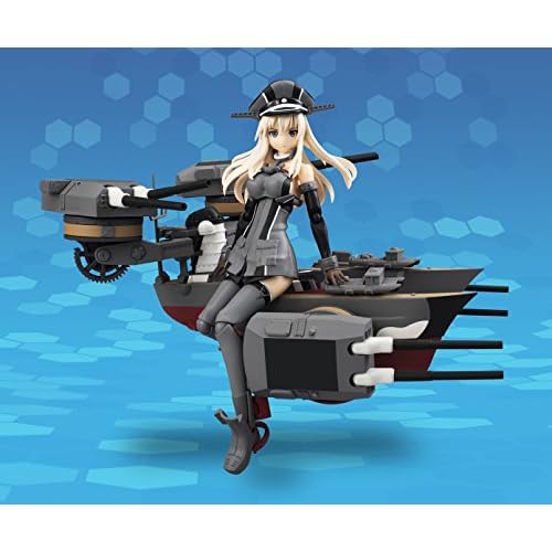 アーマーガールズプロジェクト 艦これ Bismarck drei 約140mm PVC&ABS製 塗装済み可動フィギュア