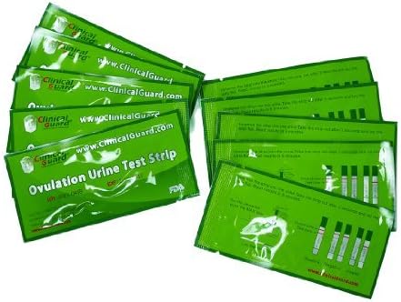 ClinicalGuard Ovulation Test Strips (Individually-Sealed, Pack of 50) by ClinicalGuard