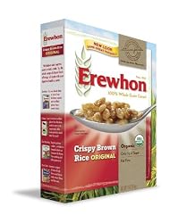 Erewhon Crispy Brown Rice Cereal, Organic, 10-Ounce Boxes (Pack of 6)