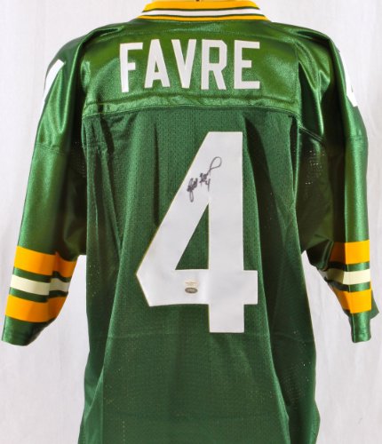 Signed Brett Favre Green Bay Packers Jersey - JSA - Autographed NFL Jerseys
