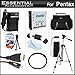 Essential Accessories Kit For Pentax Q, Pentax Q7, Pentax Q10 Digital Camera Includes Extended Replacement (1100 maH) D-LI68 Battery + AC/DC Travel Charger + Micro HDMI Cable + Tiffen 40.5mm UV Filter + USB 2.0 Card Reader + Case + 50 Tripod w/Case +More