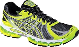 ASICS Men's Gel-Nimbus 15 Lite-Show Running Shoe,Black/Reflective/Flash Yellow,9 M US