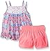 Little Lass Girls' 2 Piece Short Set Lace Belt