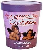Agave Dream Lavender Ice Cream 1 Pint Containers (Pack of 6)