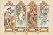 Empire - 30009 Alphonse Mucha - 4 saisons - Art Nouveau - Poster - 61 x 91,5 cm (Import Allemagne)