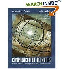 Communication Networks by Leon-Garcia - Solution Manual