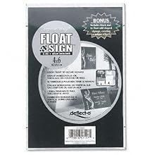 deflect-o Superior Image Float-A-Sign 4-in-1 Desktop/Wall Sign Holder, Plastic, 4 x 6 Inches (57170301)