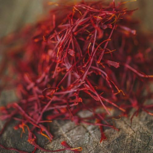 Organic Saffron, Premium Grade Spanish - 1 gram Small Glass Jar