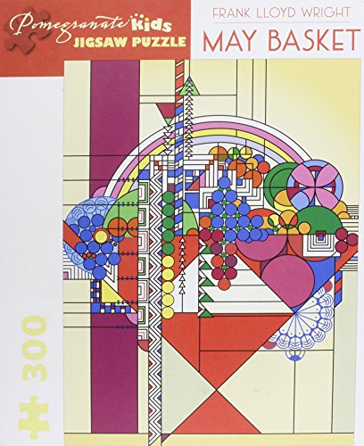 Frank Lloyd Wright - May Basket: 300 Piece Puzzle (Pomegranate Kids Jigsaw Puzzle)