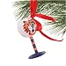 Auburn Tigers Hand-Painted Mini Wine Glass Christmas Ornament