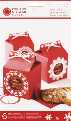 EK Success Snow Lace Treat Boxes