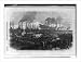 Historic Print (L): Headquarters of the Union Army commanded by Gen. Grant, on the ba...