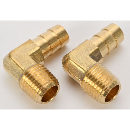 JEGS Performance Products 15973 90Â° Brass Fittings