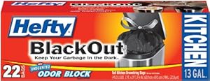 Hefty Blackout Tall Kitchen Drawstring Bag