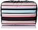 LeSportsac Extra Large Rectangular and Square Set Cosmetic Case, Tennis Stripe, One Size