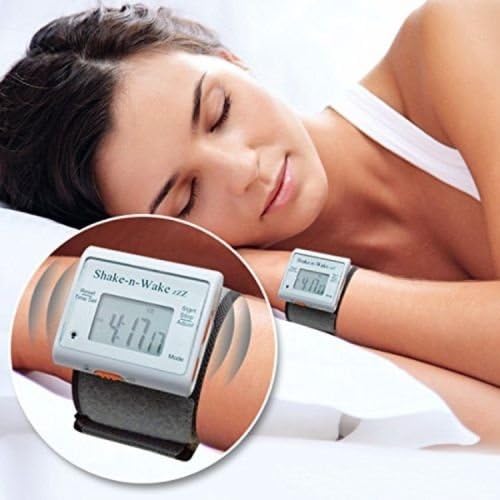 Silent Vibrating Personal Alarm Clock "Shake-N-Wake", New