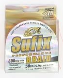 Sufix Proformance Braid Neon FIre 300yd Spool 50lb Test - Fishing - Line