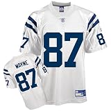 Reebok Indianapolis Colts Reggie Wayne Youth Replica White Jersey Small