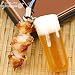 そっくりサンプル携帯ストラップ(ビール焼鳥付)