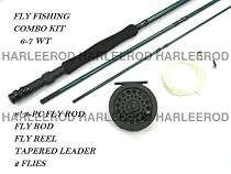 Crystal River Fly Fishing Freshwater Rod & Reel Combo