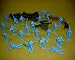 Civil War Grant's Union Army with Limber and Cannon --- 31 pieces
