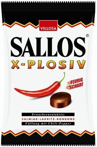 Sallos X-Plosiv Licorice (2 Bags each 150g) - fresh from Germany