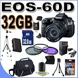 Canon EOS 60D 18 MP CMOS Digital SLR Camera with 3.0-Inch LCD and 18-135mm  ....